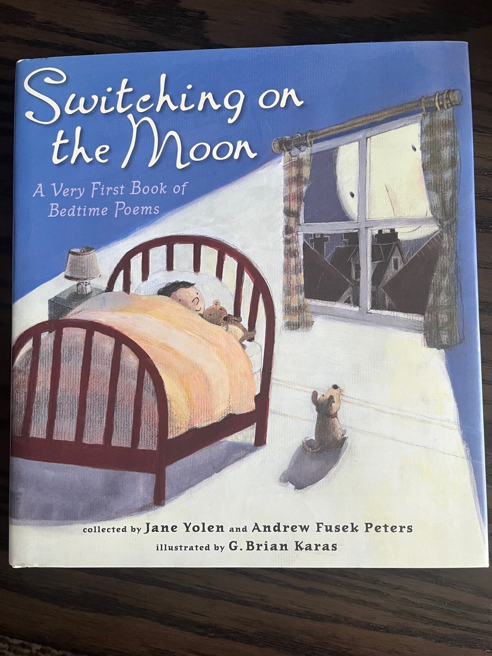 SWITCHING ON THE MOON by Jane Yolen  & Andrew Fusek Peters Hardcover Book
